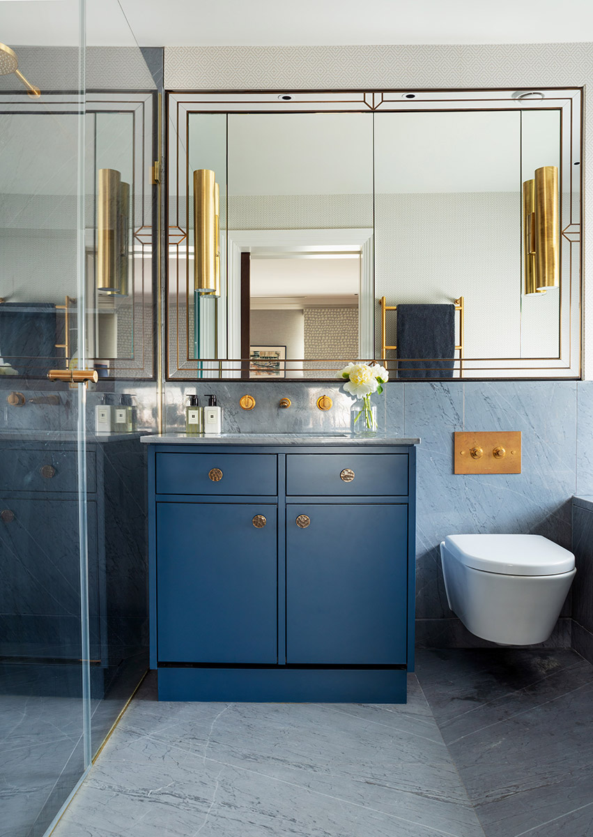 Interior - bathroom with mirrors