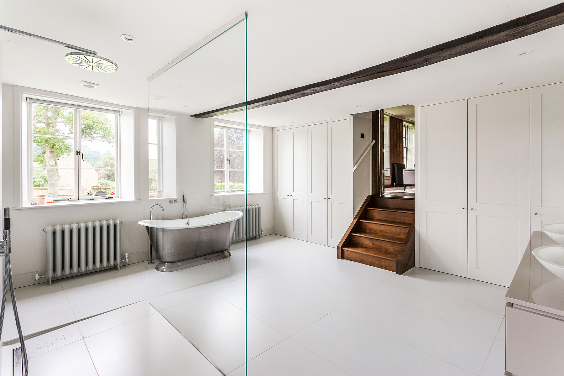 Grade 2 listed manor house bathroom KN Grant